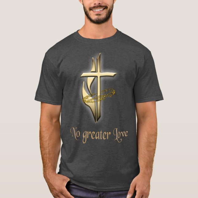 Kor manar, kristna t-shirts (Framsida)