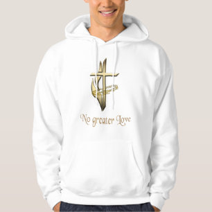 Kor manar, kristna t-shirts hoodie