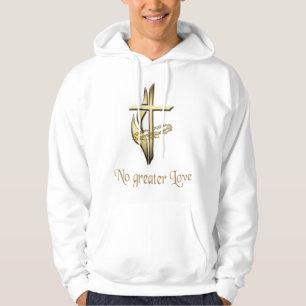 Kor manar, kristna t-shirts hoodie