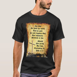 Kor & Manger med John 3vs16 T Shirt
