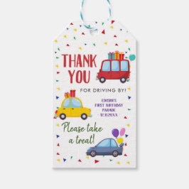 Kör med Barn Parad Tack Märkre Presentetikett