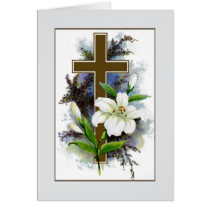 Kor med blommor hälsningskort