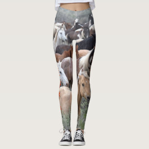 Kör med din hjärta! leggings