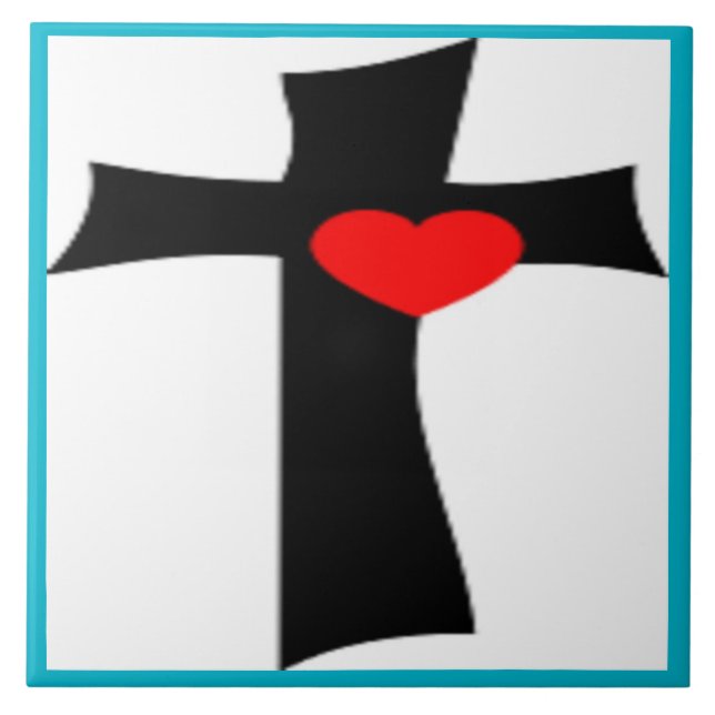 KOR MED RED HEART KAKELPLATTA (Framsidan)
