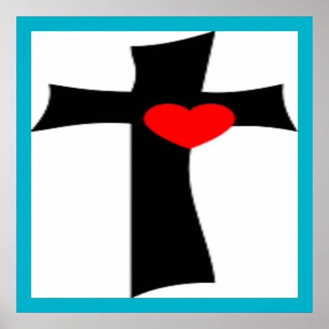 KOR MED RED HEART POSTER (Framsidan)