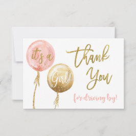 Kör med tack anteckningskort