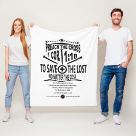 Kor-meddelande Fleecefilt