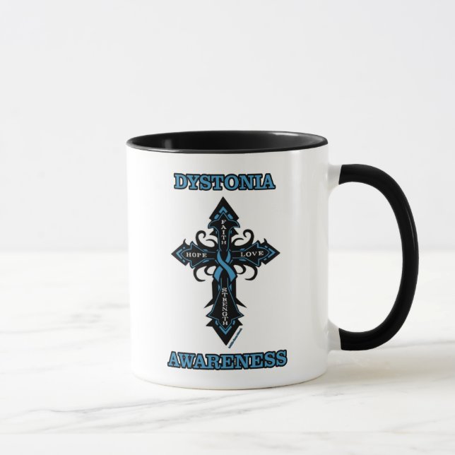 Kor/Medvetenhet.. Dystonia Two-Tone Coffee Mugg (Höger)