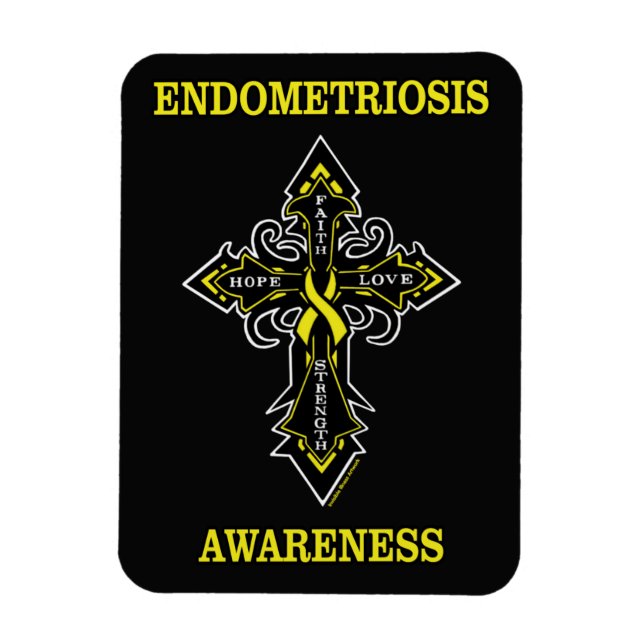 Kor/Medvetenhet.. Endometrios Magnet (Vertikal)