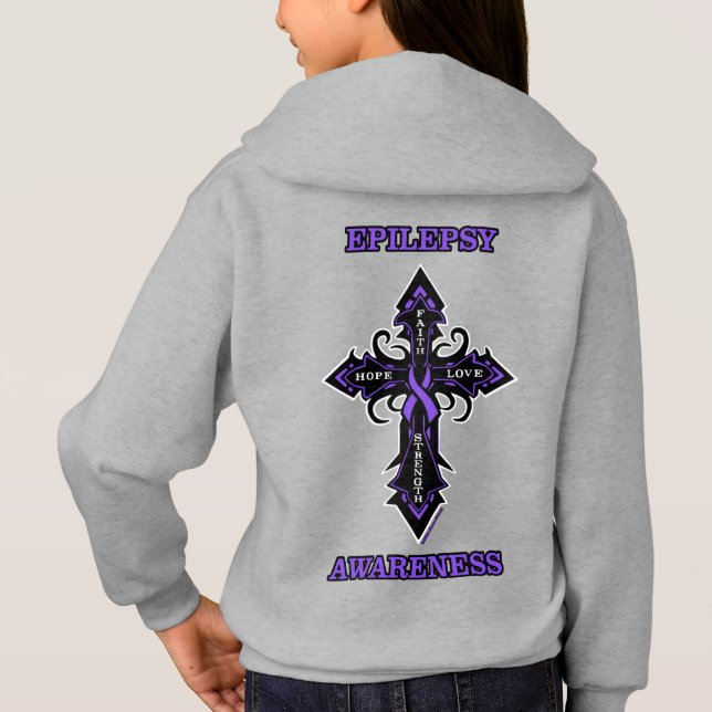 Kor/Medvetenhet ...Epilepsi T Shirt (Baksida)