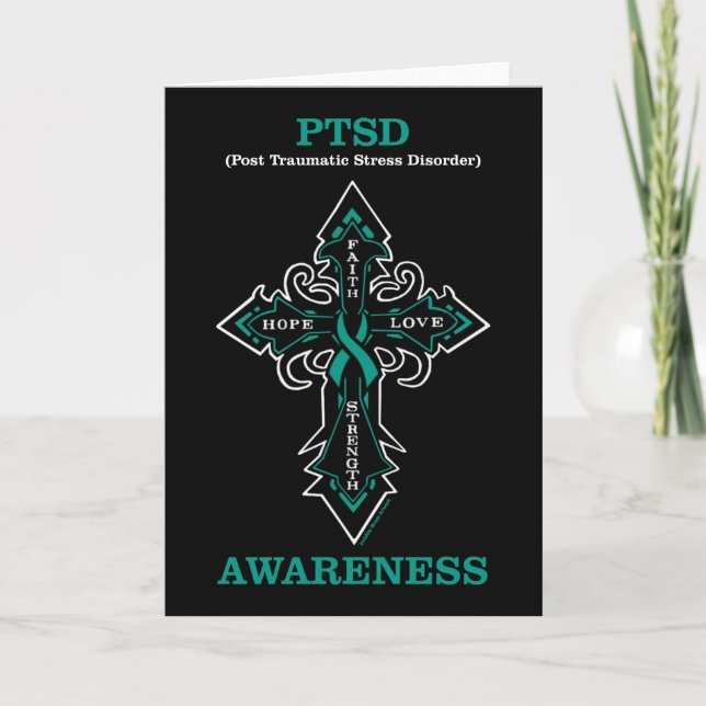 Kor/medvetenhet...PTSD-kort Kort (Framsida)