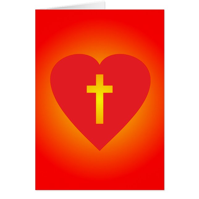 Kor mitt hjärta hälsningskort (Framsidan)