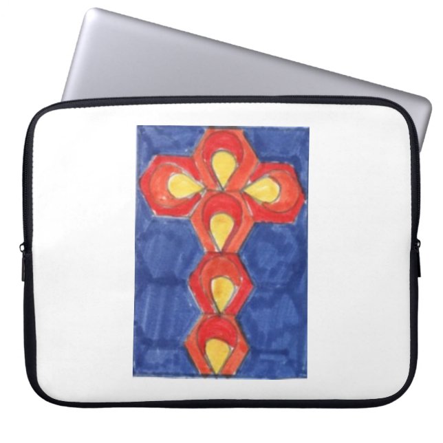 Kor Motif Neoprene Laptop sleeve (Framsidan)