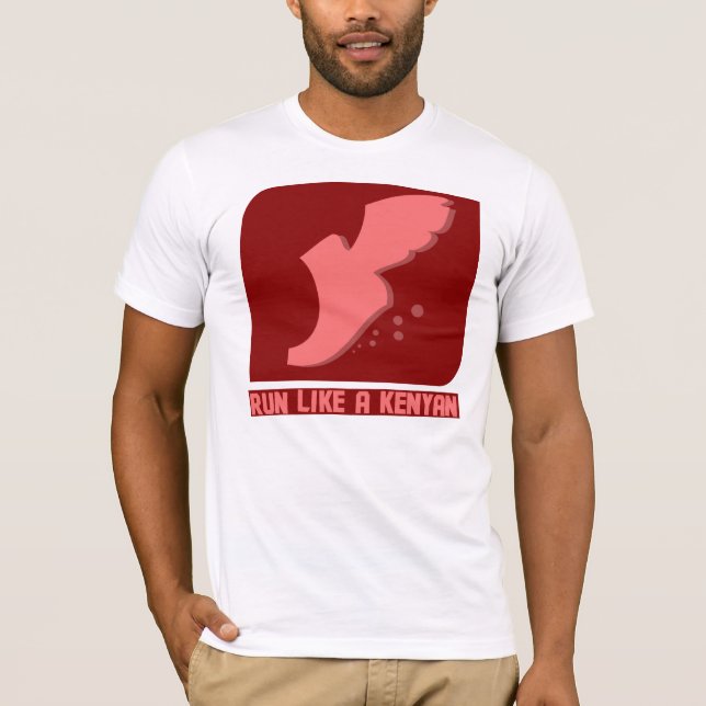 KÖR NÅGOT LIKNANDE ETT KENYANSKT TEE SHIRT (Framsida)