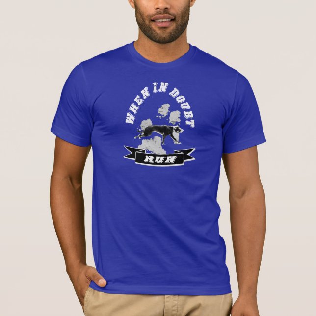 Kör, när i tvivel t-shirt (Framsida)