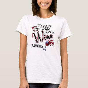 Kör nu mer sistnämnd vin - all sport tee shirt