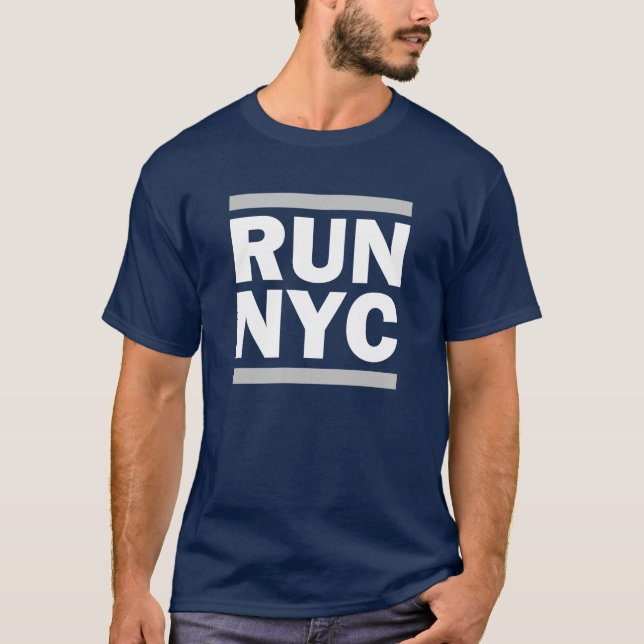 Kör NYC-skjortan T Shirt (Framsida)