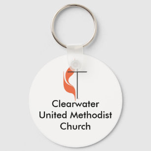 Kor och flammar, ClearwaterUnited MethodistChurch Nyckelring