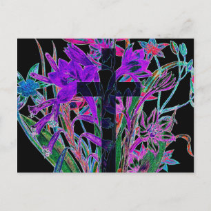 Kor och Flowers av Amelia Carrie Vykort