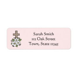 Kor och Flowers Personlig Returadress Etikett