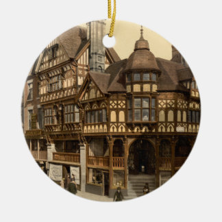 Kor och ror, Chester, Cheshire, England Julgransprydnad Keramik