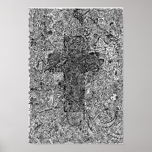 "Kor och symboler" Poster