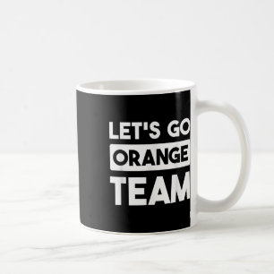 Kör Orange Team Krig Game Competition Sommar Ca Kaffemugg