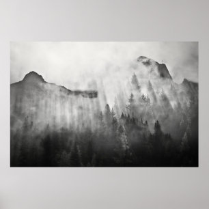 Kor på Foggy-bergens överkant Poster