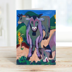 Kor på hösten Ernst Ludwig Kirchner Kort