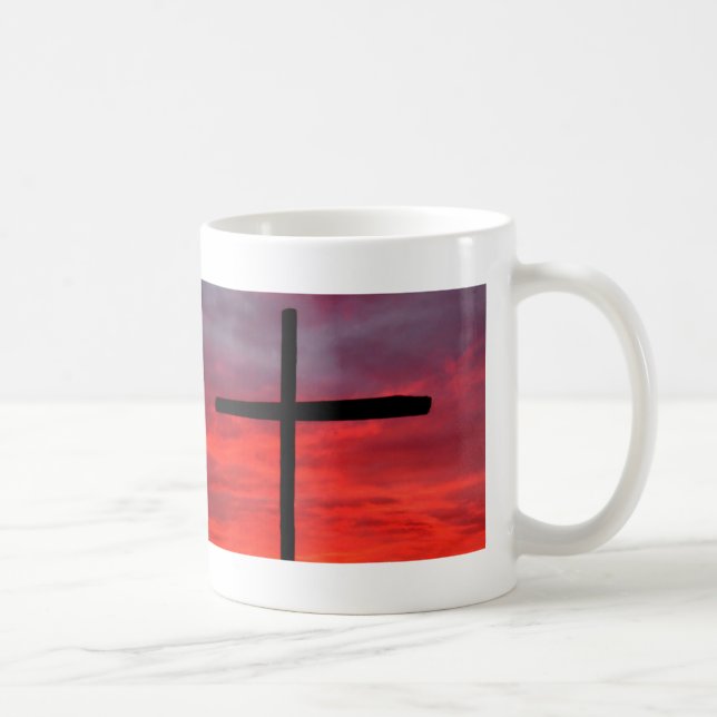 Kor på soluppgången kaffemugg (Höger)