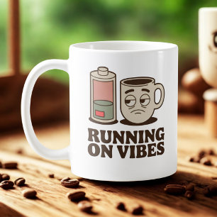 Kör på Vibbar Existentiell Stämning med Koffein Kaffemugg