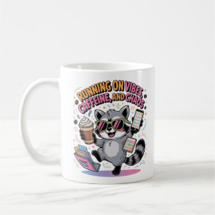 Kör på Vibbar, Koffein och Kaos Chibi Räv Kaffemugg