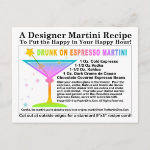 Kör på vykort för Expresso Martini Recipe