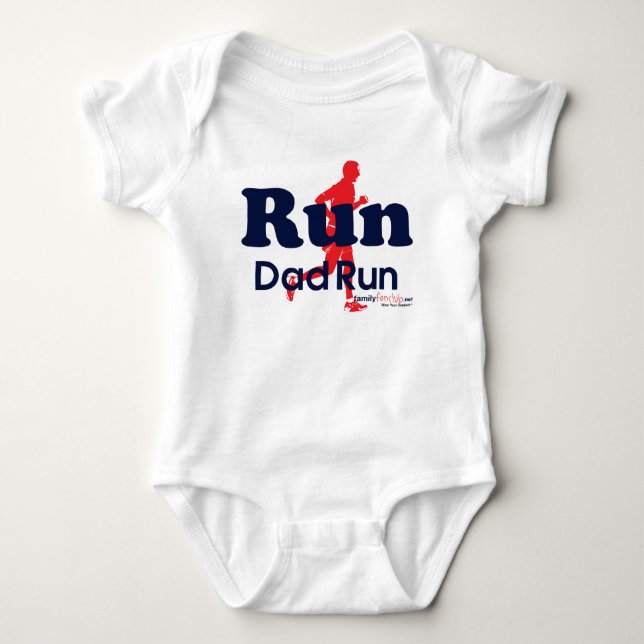Kör pappaspringan tee shirt (Framsida)