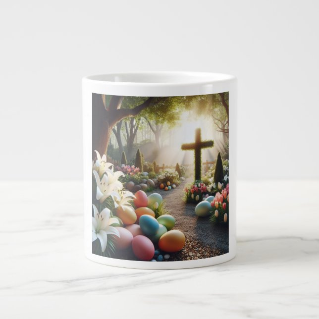 Kor/Påskägg/Lilly Jumbo Mugg (Framsidan)