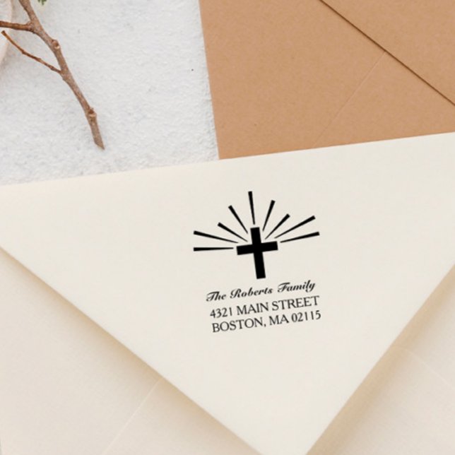 Kor & Rays - Namn & Adress Självfärgande Stämpel (Skapare uppladdad)