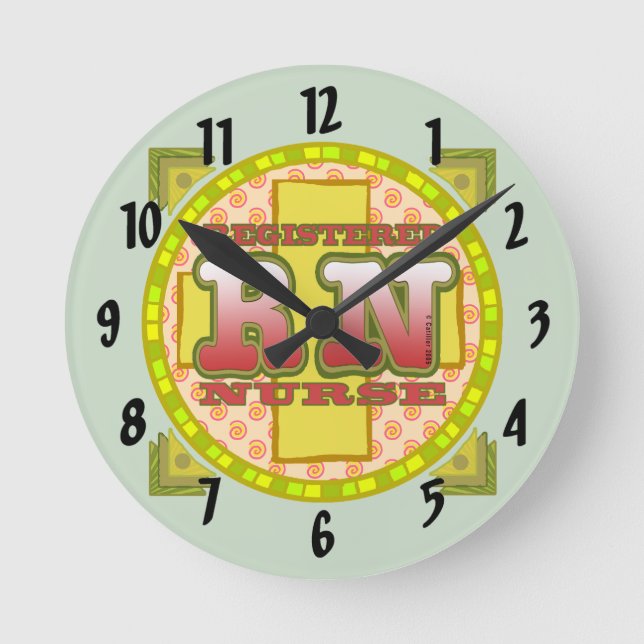 Kor RN Nurse klocka (Framsida)
