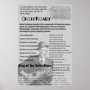 Kor Roads Rememsing Robert Johnson Poster