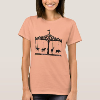 Kör runda djur tee shirt