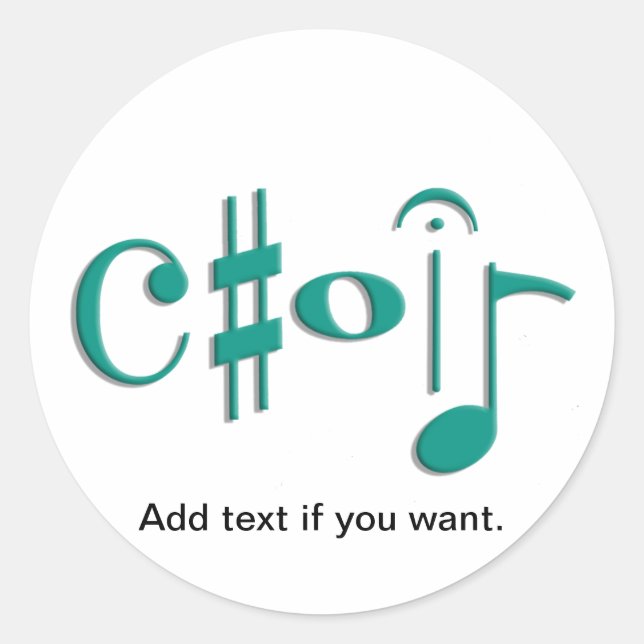 kör runt klistermärke (Framsida)