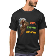Kör Sasquatch Äventyr Tro Design