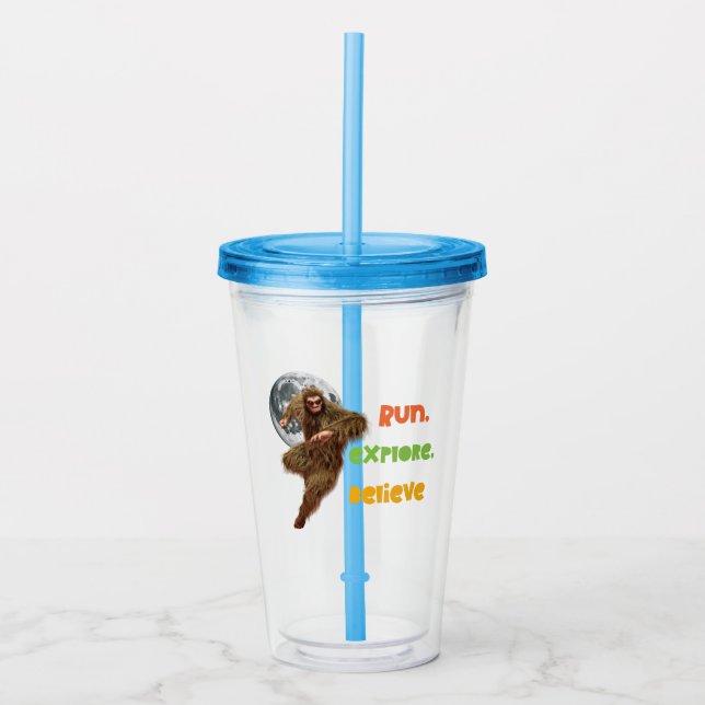 Kör Sasquatch Äventyr Tro Design Take Away Mugg (Framsida)