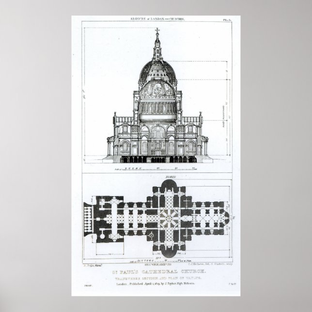Kor-sektionen vid St. Paul-katedralen Poster (Framsidan)