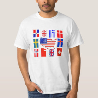KOR SJUNKER VÄRLD RUNT T SHIRT