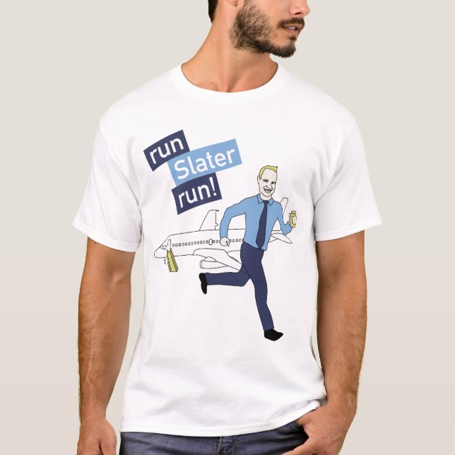kör skiffertäckarespringan! t shirt (Framsida)