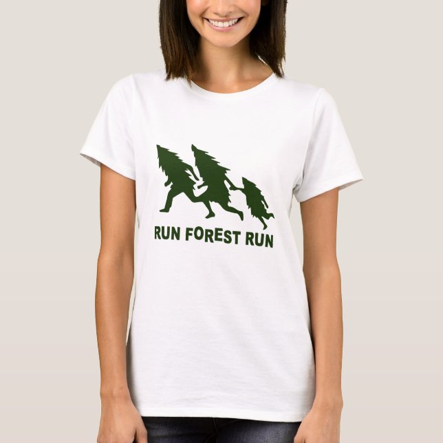 kör skogspringan t-shirt (Framsida)