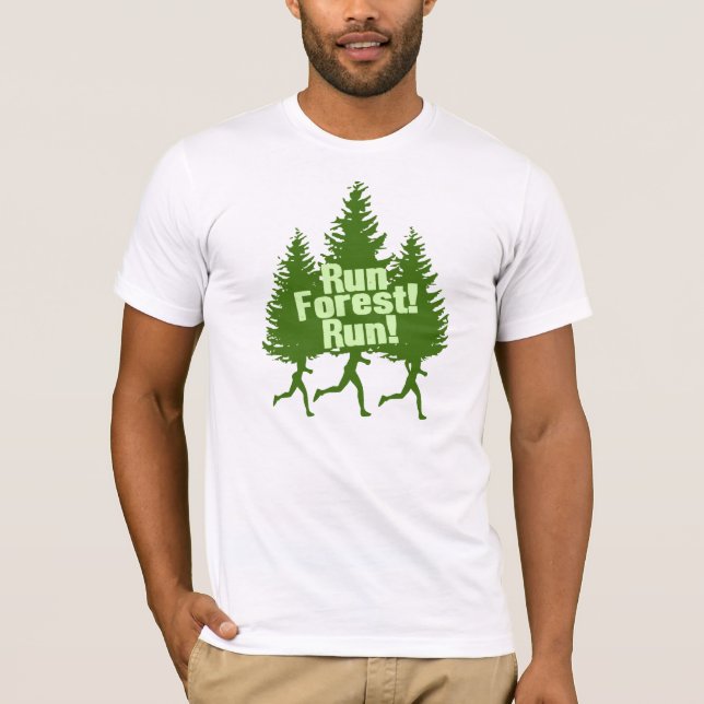 Kör skogspringan tee (Framsida)