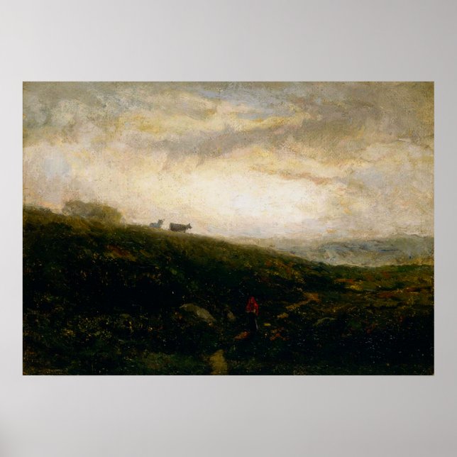 Kor som fallit under Hillside - Edward Banister Poster (Framsidan)