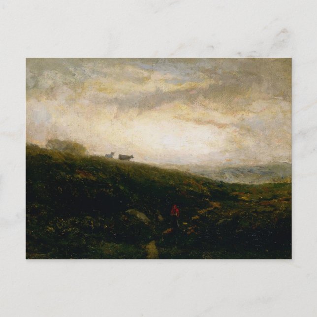 Kor som fallit under Hillside - Edward Banister Vykort (Framsida)