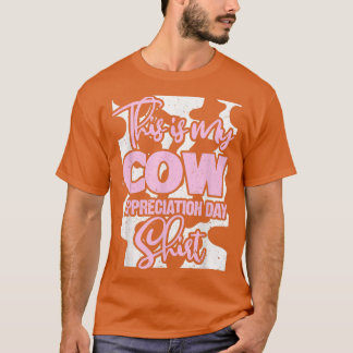 Kor som föder upp kor Älskare.. Det här är min cel T Shirt